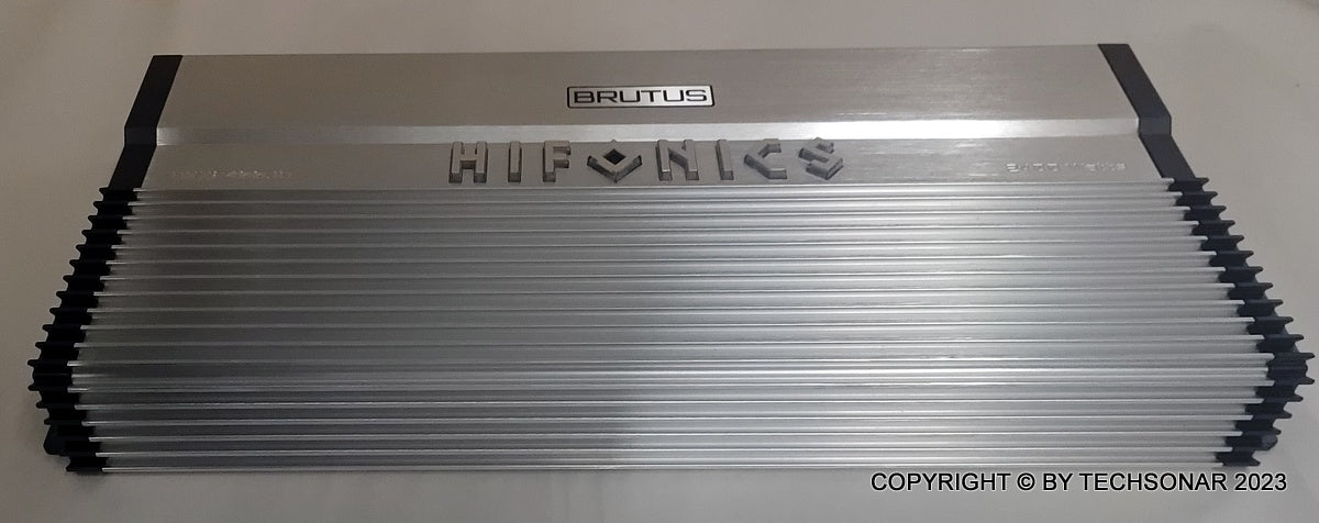 Hifonics BXX2400.1D Brutus Class D 2400W RMS 1 Ohm Mono Car Subwoofer Amplifier