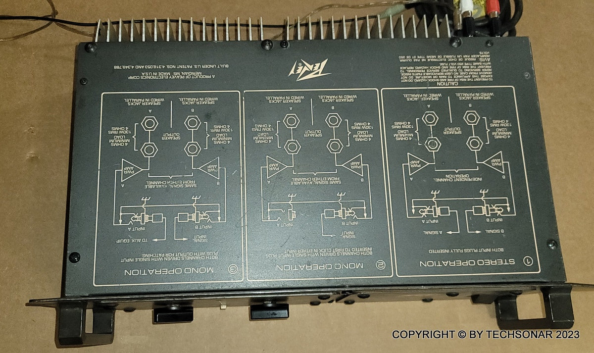 Peavey M-2600 power amplifier