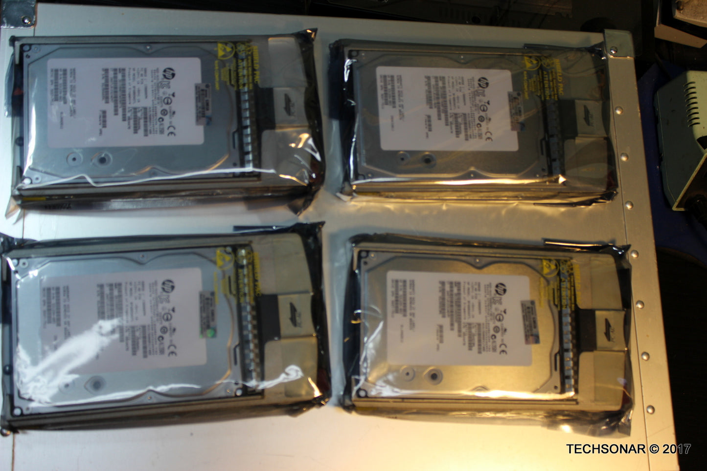 Lot of 4 HP BF600DASTL 600GB 15K Fibre Channel | sealed in original anti-static