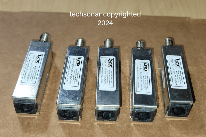 Lot of 5 Lynx Broadband - Single Port Converter, P/N 040-0074