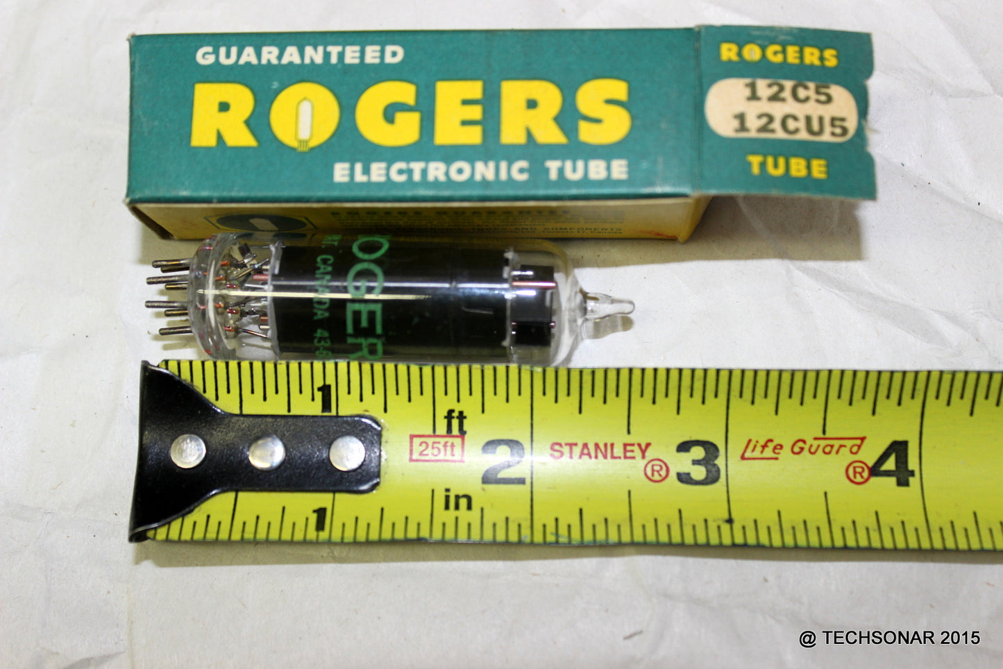 Marconi Canada 12C5 or 12CU5 Tube, Made In Canada