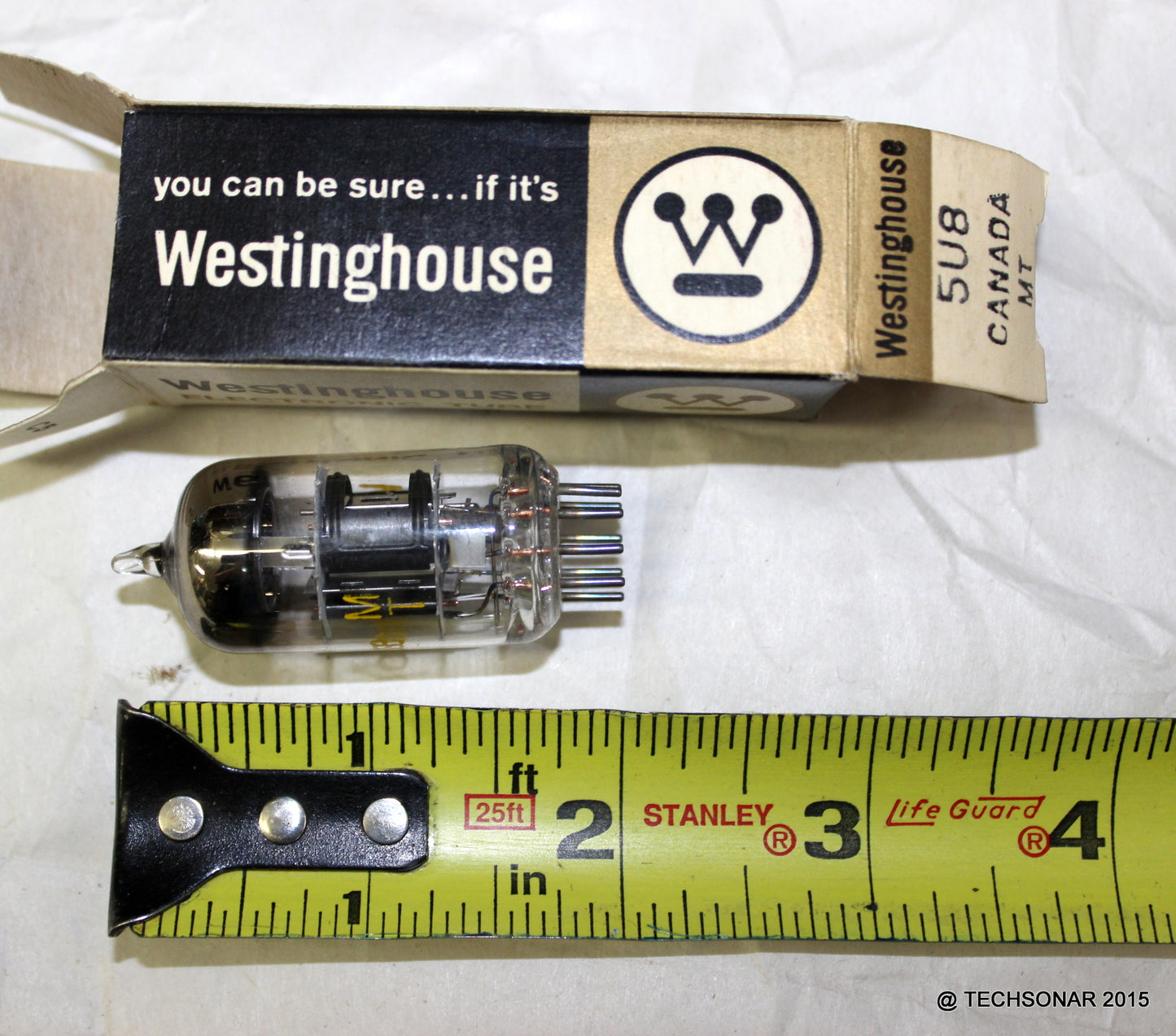 Westinghouse Canada 5U8 Tube