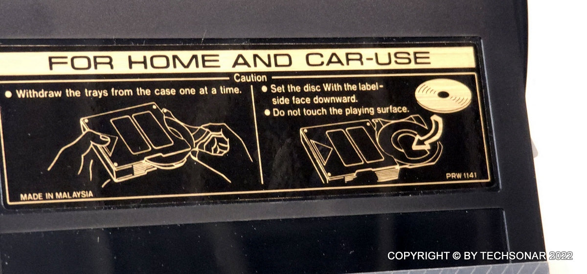 Lot of 5 Pioneer PRW-1141 6-disc Multi Cd Changer Cartridge Magazine