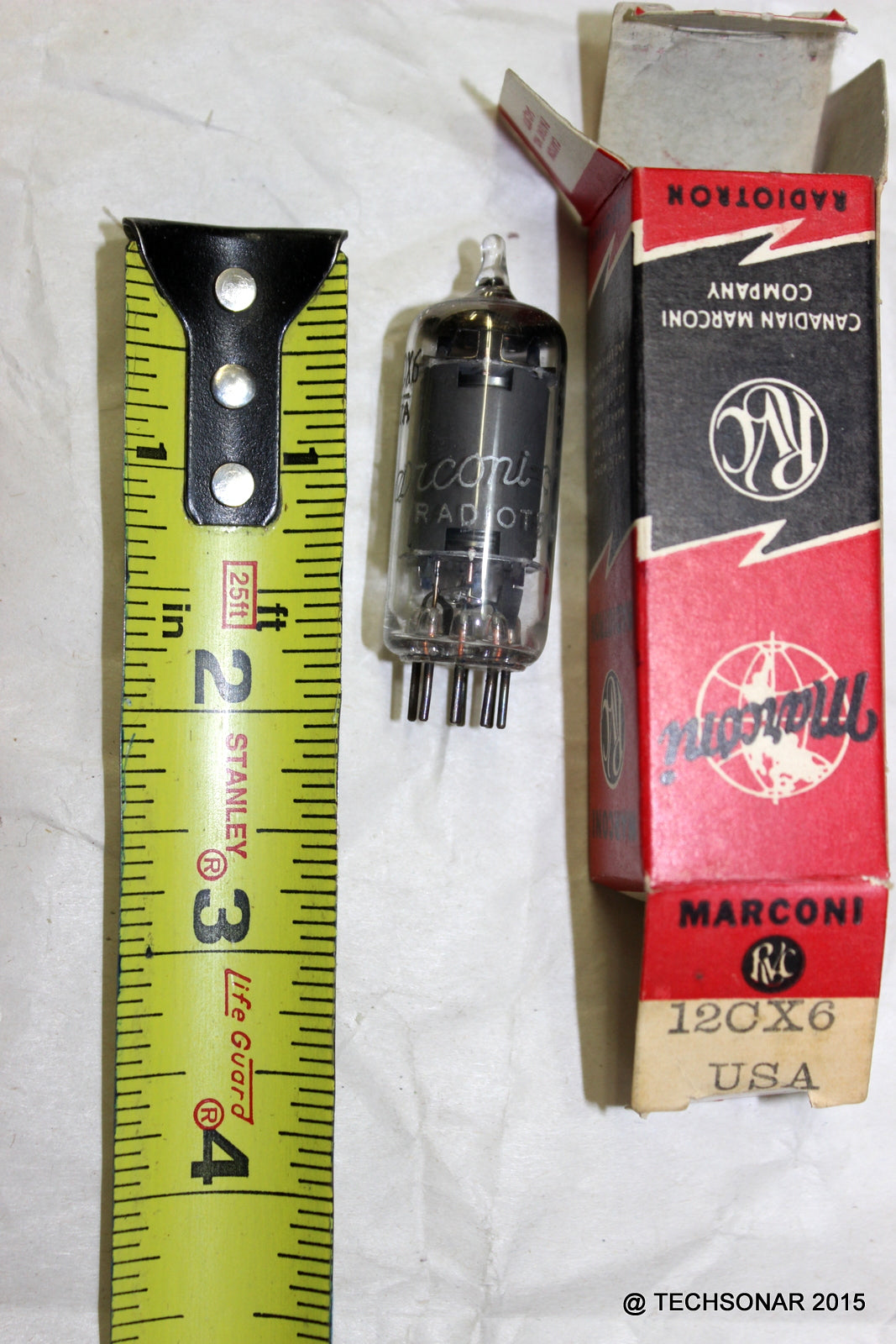 Marconi Canada 12CX6 Tube