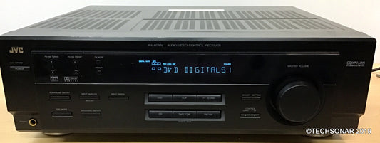 JVC RX-6010VBK AV receiver with Dolby Digital and DTS - No remote and accessories