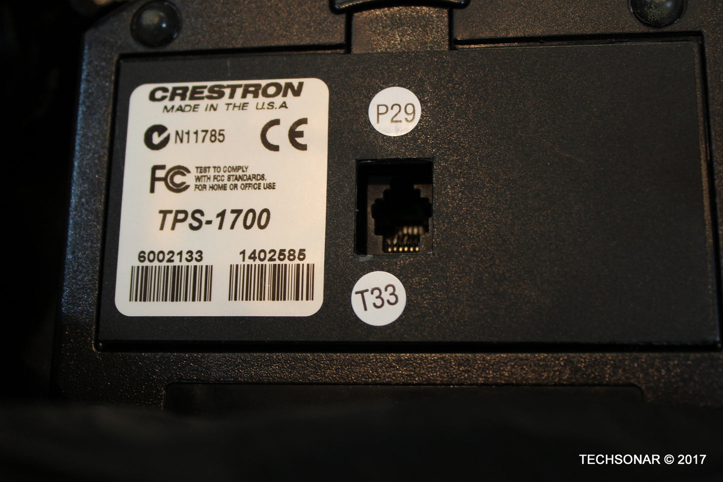 CRESTRON TPS-1700 Smart Touch Compact Touch panel