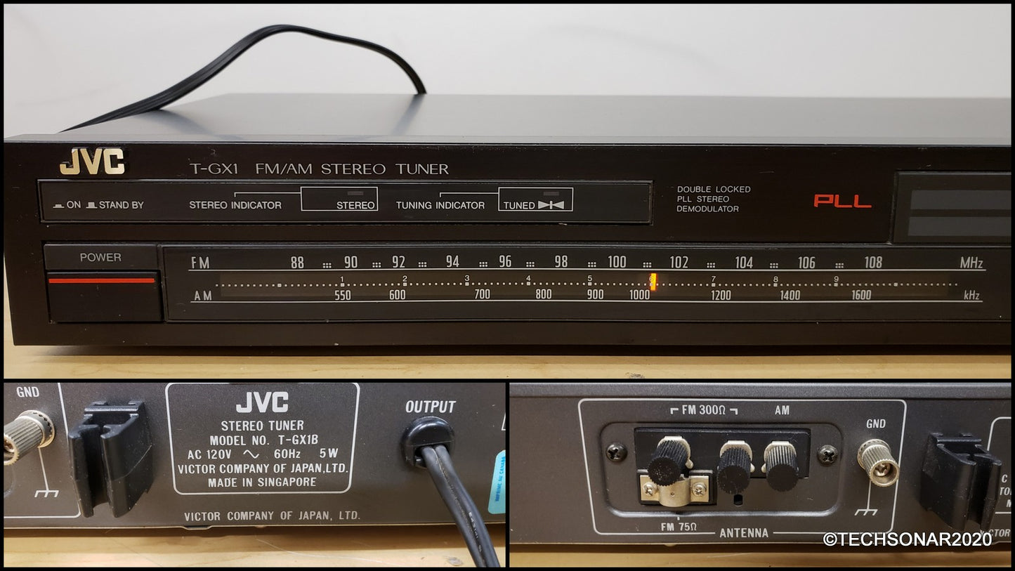JVC T-GX1 FM/AM Stereo Tuner