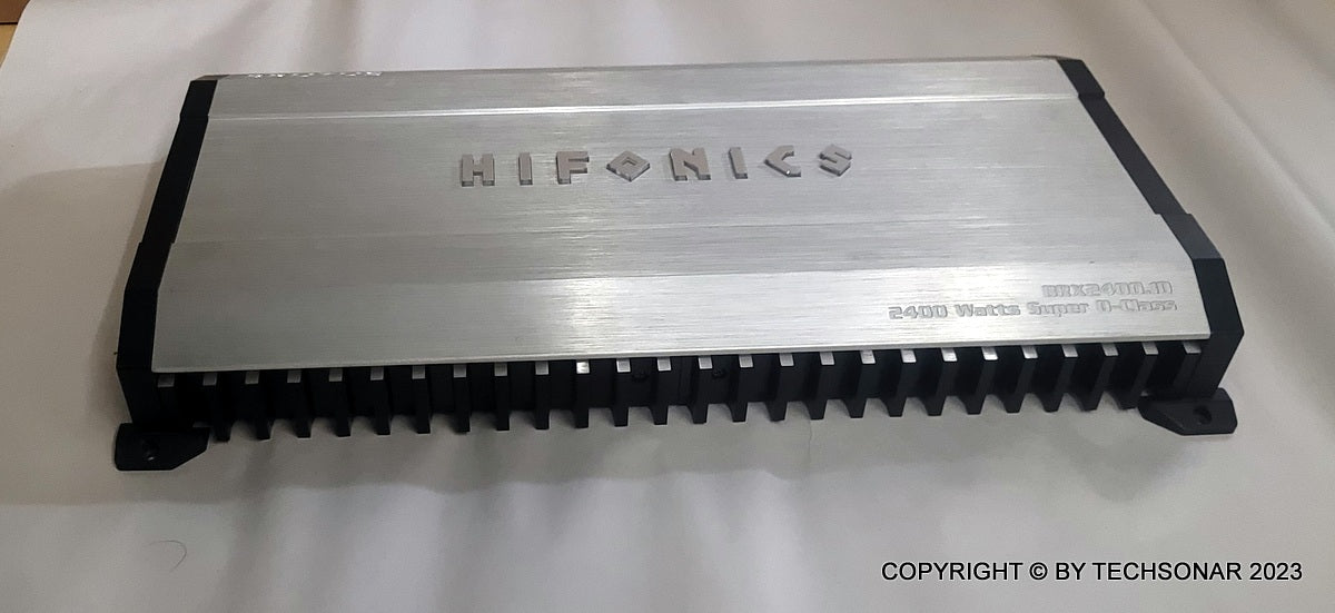 Hifonics BRX2400.1D Brutus Class D 2400W RMS 1 Ohm Mono Car Subwoofer  Amplifier