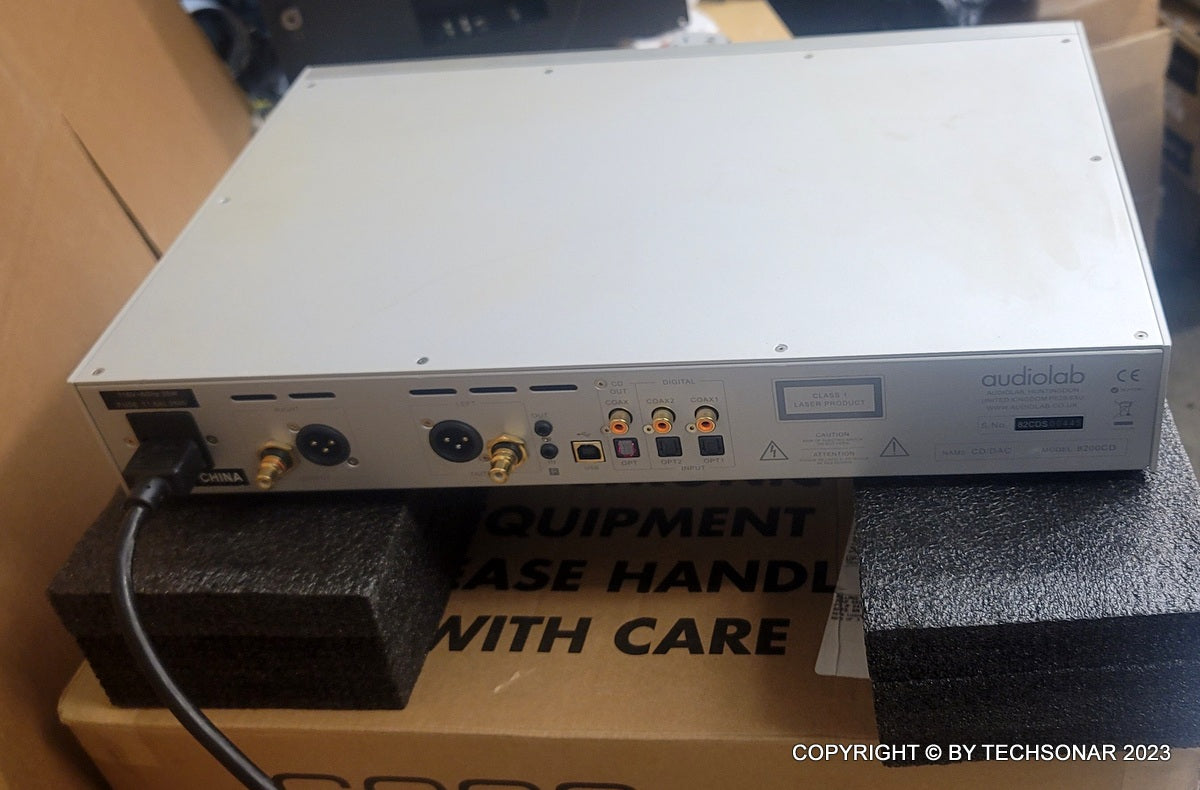 Audiolab 8200A CD Player and DAC - see problem notes