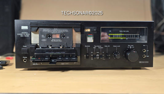 Sansui Cassette Deck  SC-1330 Repaired and tested for working OK