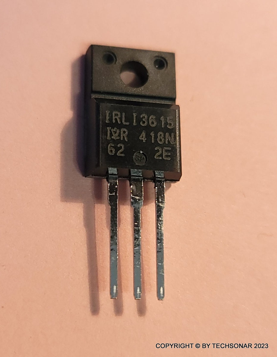 IRLI3615 150V Single N-Channel HEXFET Power MOSFET in a TO-220 FullPak ( lot of 10 )