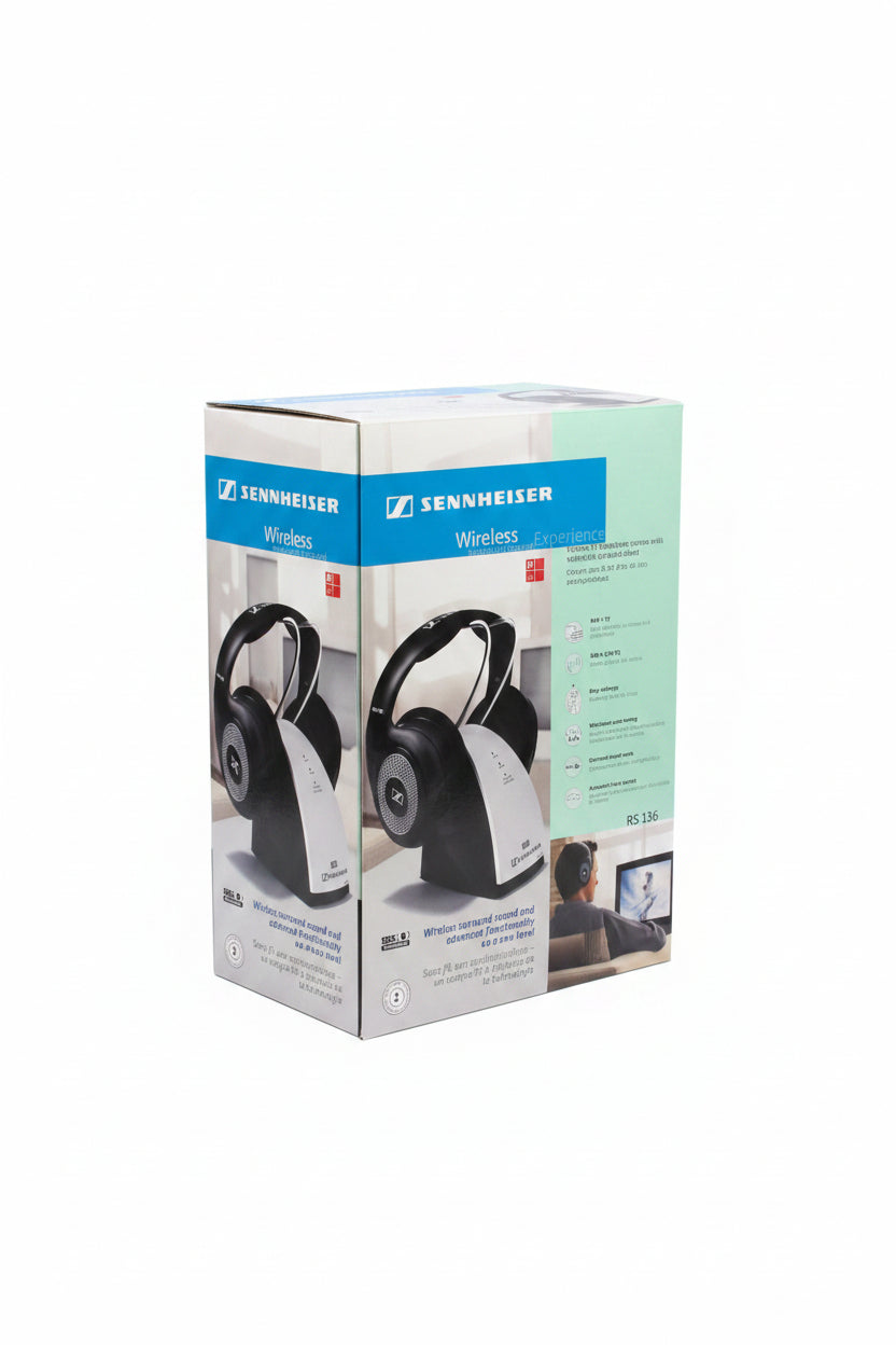 Sennheiser RS 136 (926 MHz) Wireless RF Headphone System