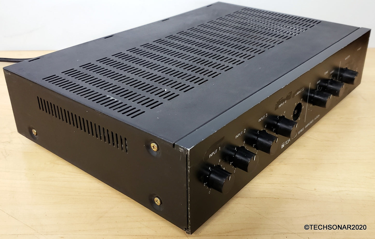 TOA 500 Series AMP A-512A Integrated Six Channel Mixer/ Amplifier for paging