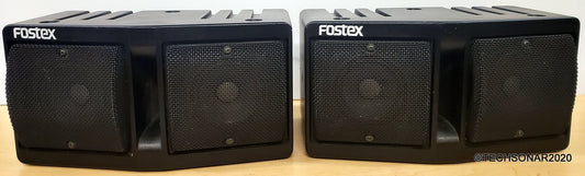 FOSTEX SP-11 Passive Speaker Monitors in PAIR, terminals from Clip-on to Banana