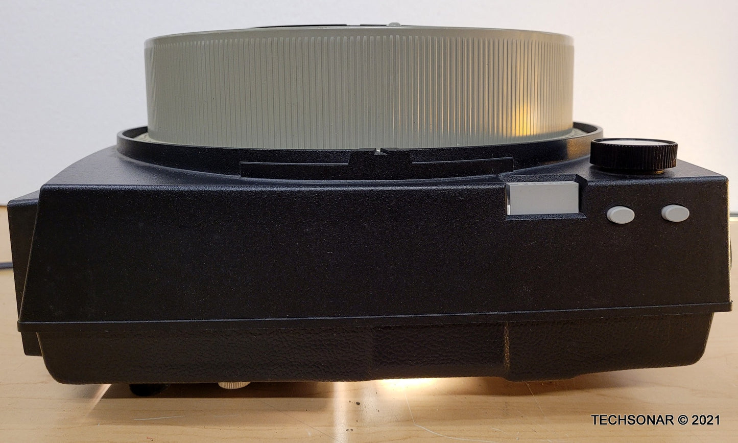 Kodak Carousel 760H Slide Projector 102mm f/2.8 - Power,Lamp,Fan,Lens Check OK